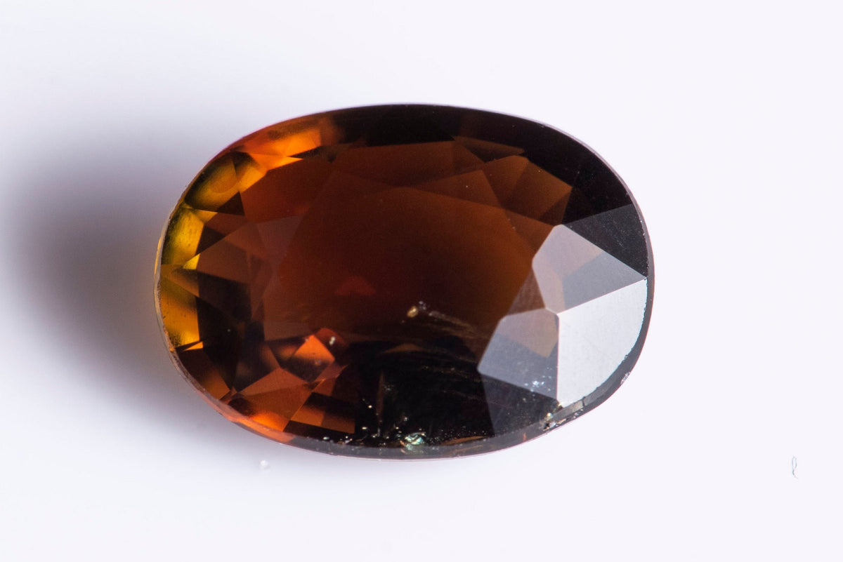 Natural Orange Tourmaline 0.95ct Oval Cut