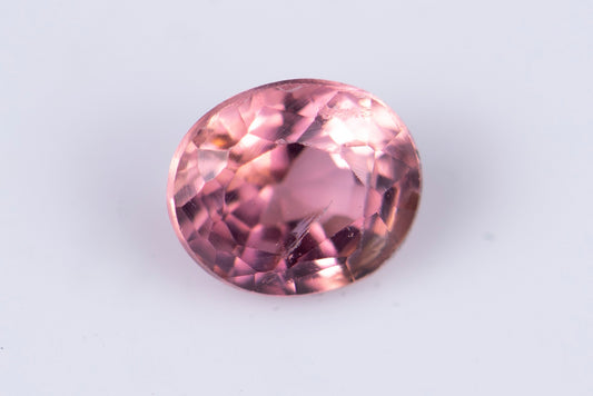 Orangeish pink rubellite (pink tourmaline) 0.15ct