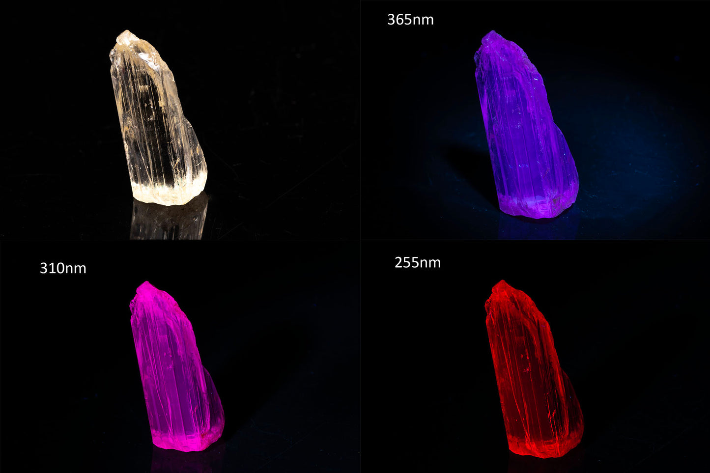 Fluorescent scapolite crystal 16.1ct