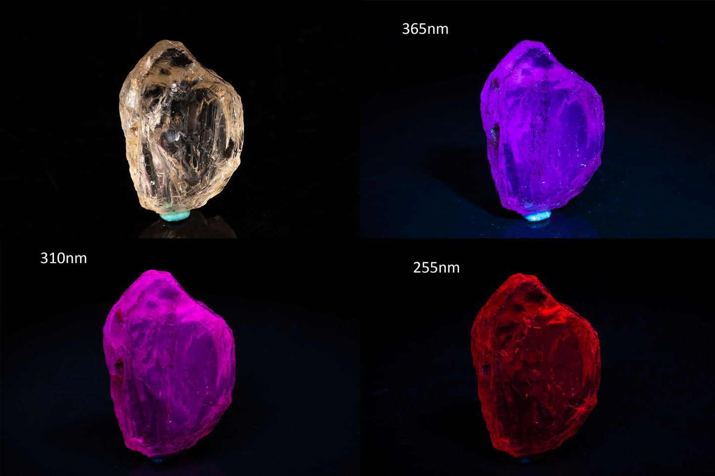 Fluorescent scapolite crystal 20.7ct