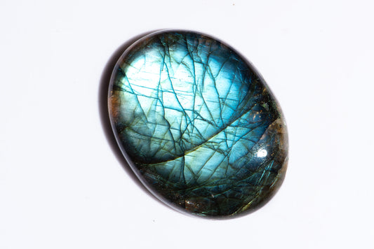 Labradorite 126.9ct oval cabochon
