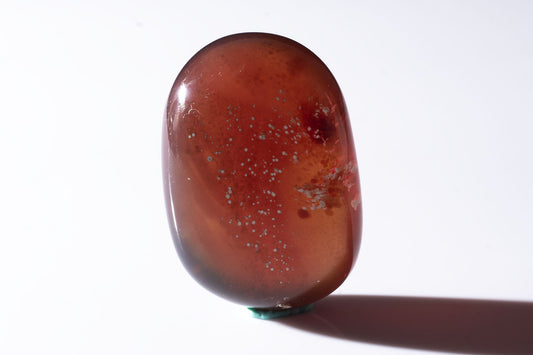 Blue Amber from Indonesia 45.5ct polished