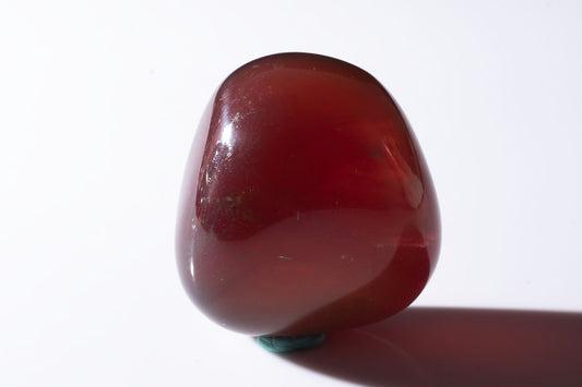 Blue Amber from Indonesia 63.7ct polished