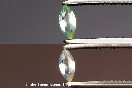 Natural Green Alexandrite 0.10ct Marquise Cut 4x1.8mm
