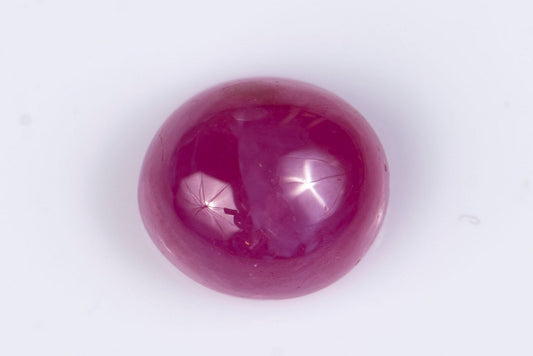 Pink ruby 2.25ct heated only oval cabochon