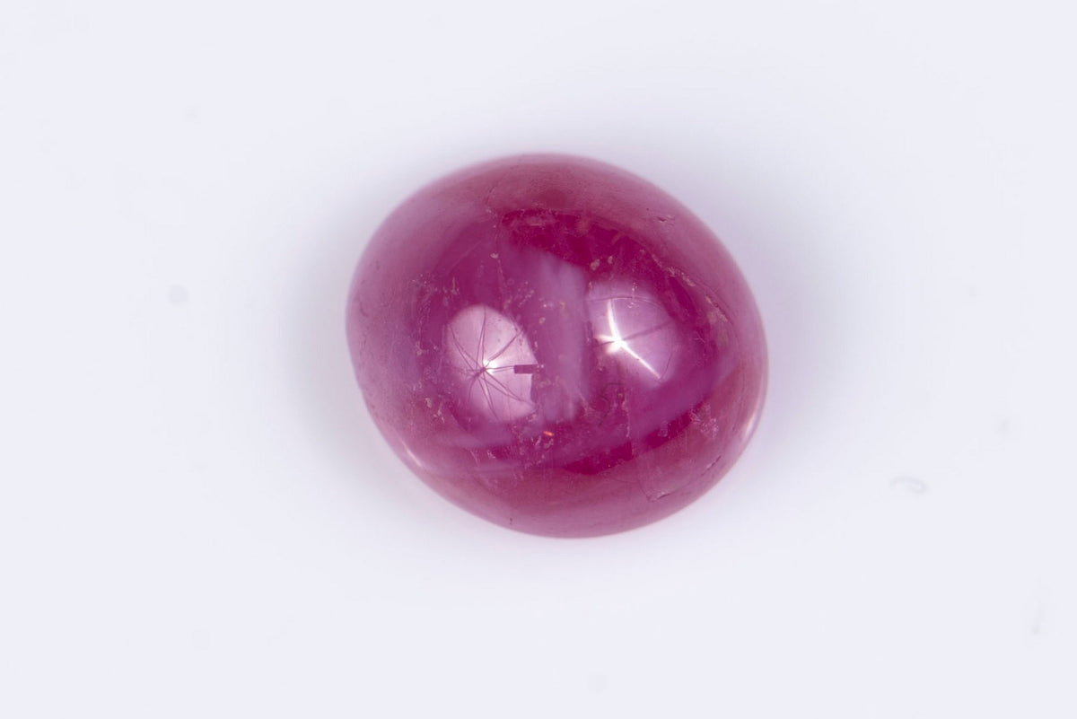Natural Pink Ruby 2.50ct Heated Oval Cabochon