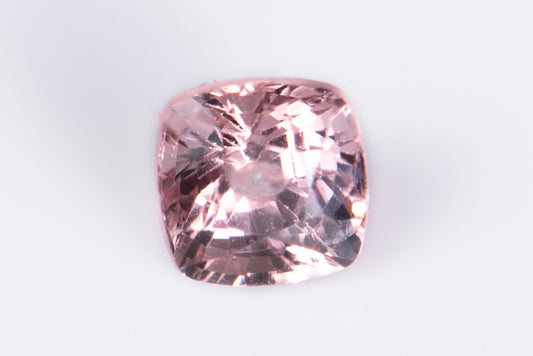 Розов шпинел 0.45ct 3.8mm cushion шлифовка