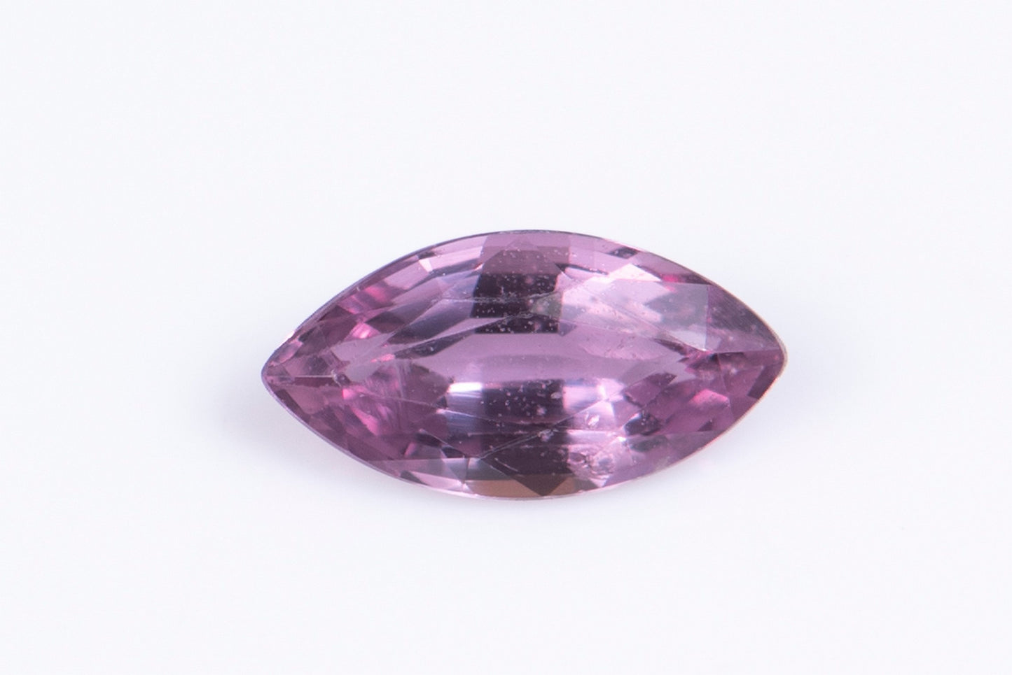 Purple sapphire 0.30ct VS untreated marquise cut