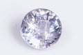 Natural purple sapphire 0.69ct 5mm untreated round cut loose gemstone for jewelry