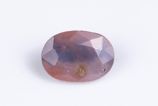 Purple sapphire 1.27ct oval cut