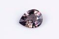 Естествен лилав сапфир 0.32ct VVS нетретиран, капковидна шлифовка, единичен камък за бижута