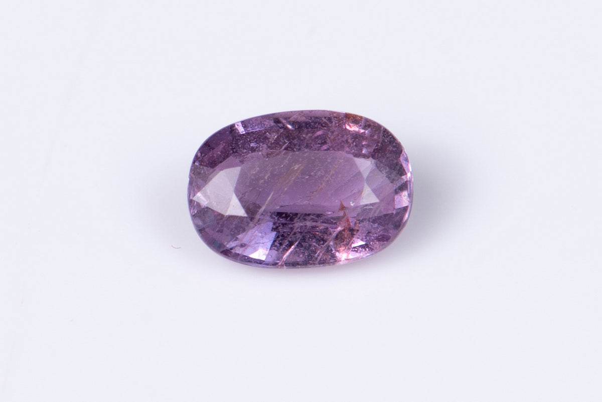 Natural Purplish Pink Sapphire 0.85ct Untreated Oval Cut #2