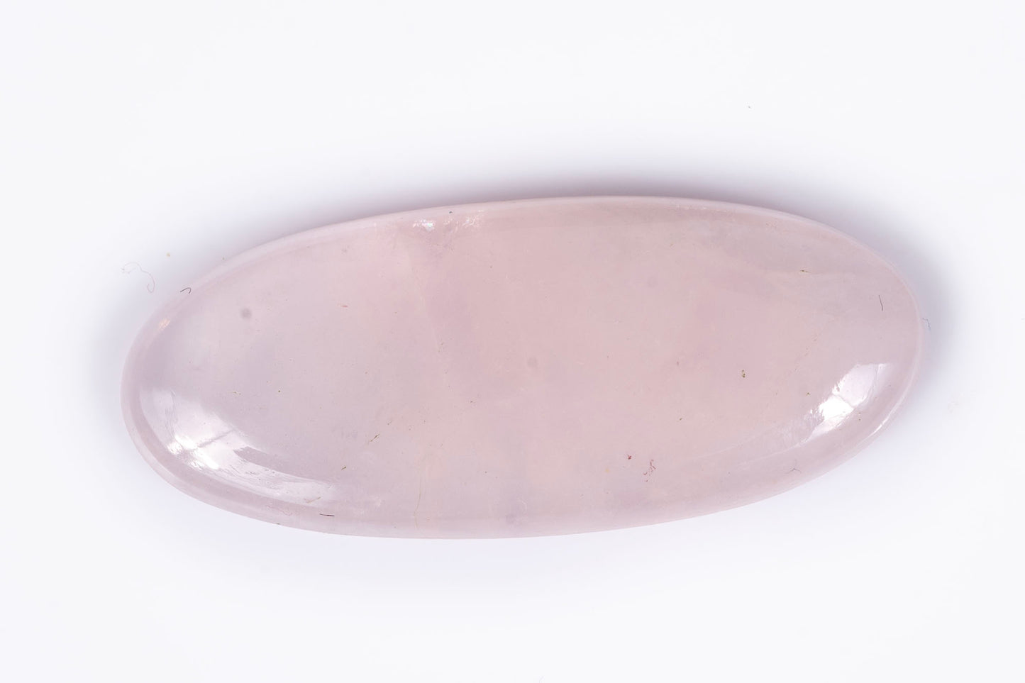 Rose quartz 9.7ct oval cabochon