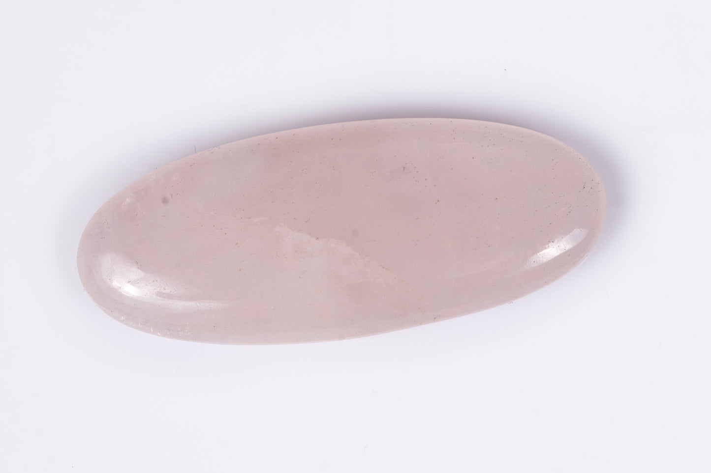 Rose quartz 9.9ct oval cabochon