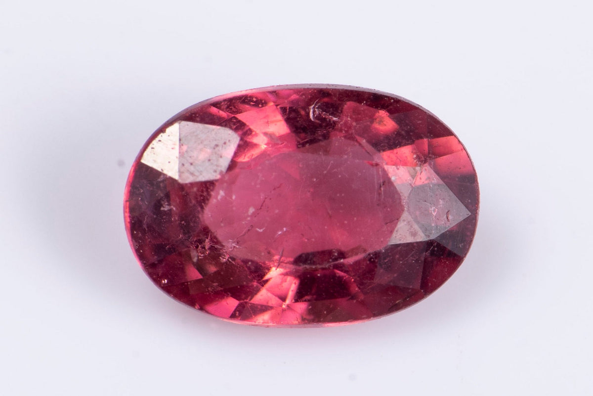 Natural Rubellite (Pink Tourmaline) 0.53ct Oval Cut #1