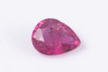 Natural ruby 0.21ct heated teardrop cut loose gemstone for jewelry