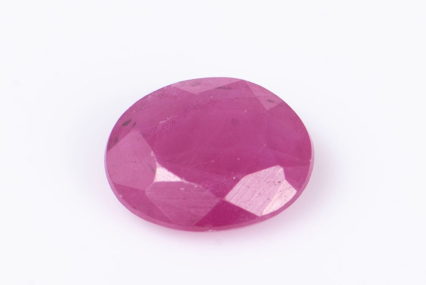 Ruby 0.24ct heated oval cut