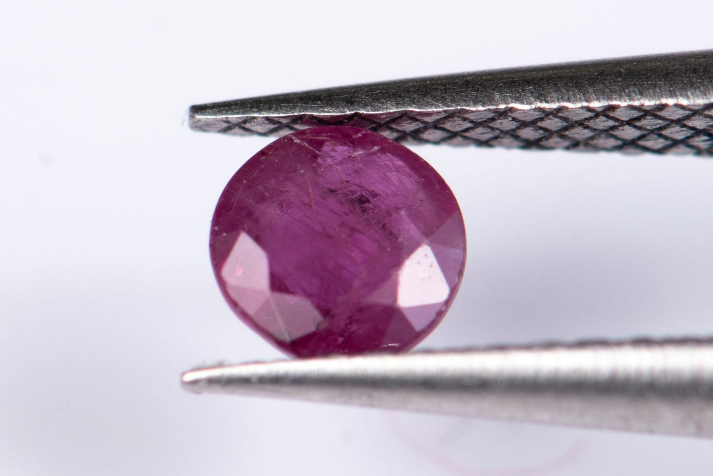 Ruby 0.28ct 3.4mm heated only round cut
