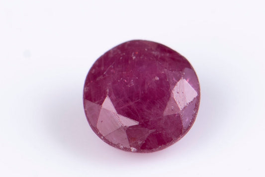 Ruby 0.29ct 3.5mm heated only round cut