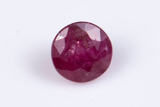 Ruby 0.36ct 3.6mm heated only round cut