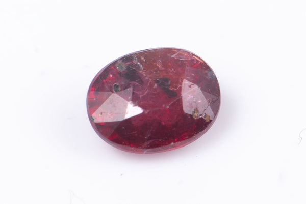 Естествен рубин 0.40ct, нетретиран, овална шлифовка