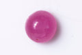 Natural ruby 0.59ct 4.5mm heated round cabochon loose gemstone for jewelry