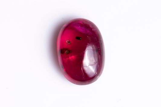 Ruby 1.26ct oval cab heated only