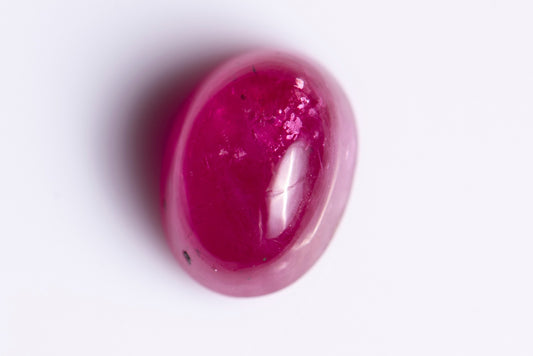 Ruby 1.46ct oval cab heated only