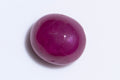 Natural ruby 3.13ct heated oval cabochon loose gemstone for jewelry