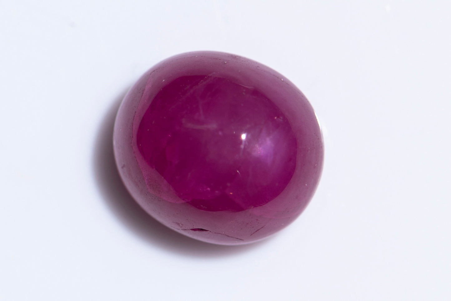 Ruby 3.13ct heated only oval cabochon
