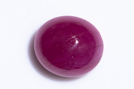 Ruby 3.66ct heated only oval cabochon
