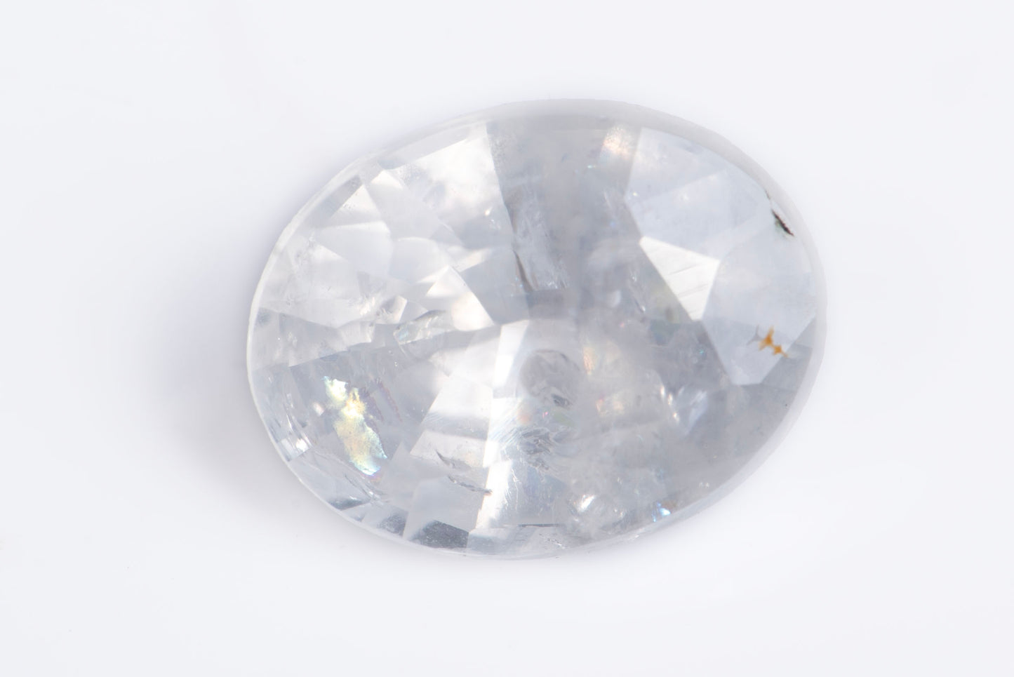 White sapphire 1.64ct heated only from Ceylon