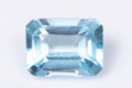 Natural sky blue topaz 1.90ct 8x6mm VS octagon cut loose gemstone for jewelry