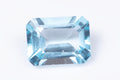 Natural sky blue topaz 1.93ct 8x6mm VS octagon cut loose gemstone for jewelry