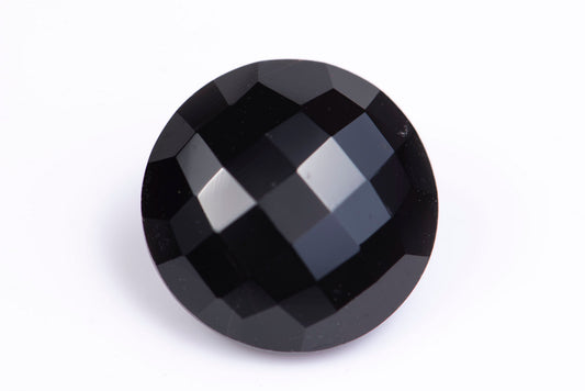 Smokey quartz 11.37ct 15.1mm round cut