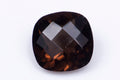 Natural smoky quartz 3.45ct cushion cut loose gemstone for jewelry