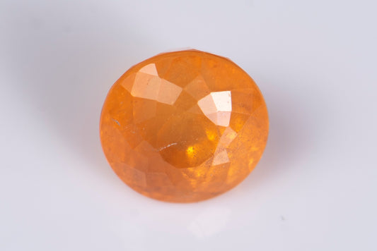 Spessartine garnet Fanta color 2.47ct 6.8mm round cut