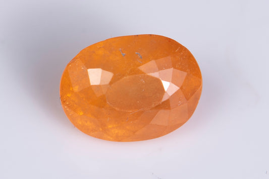 Spessartine garnet Fanta color 2.94ct oval cut