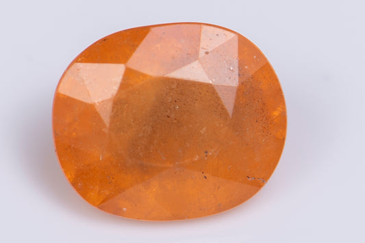 Spessartine garnet Fanta color 3.24ct oval cut
