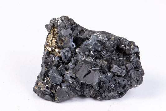Natural sphalerite galena and pyrite cluster crystal 178g Bulgaria mineral specimen collector