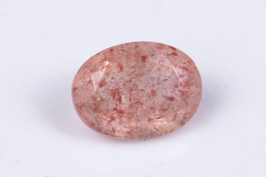 Ягодов кварц 1.10ct 8x6mm овална шлифовка