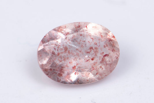 Ягодов кварц 1.25ct 8x6mm овална шлифовка