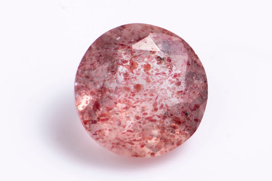 Ягодов кварц 1.62ct 7.8mm кръгла шлифовка