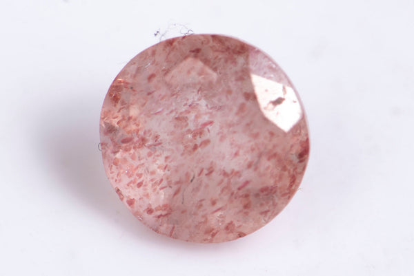 Естествен ягодов кварц 0.82ct 5.9mm кръгла шлифовка