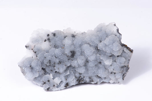 Sugar quartz cluster crystal with sphalerite from Bulgaria 249g