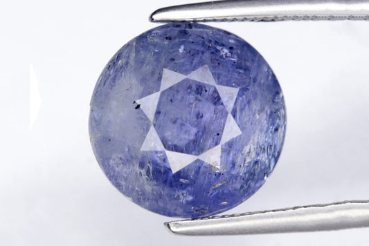 Tanzanite 5 .32ct 9.6mm round cut