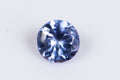 Естествен танзанит 0.19ct 3.6mm кръгла шлифовка, единичен камък за бижута