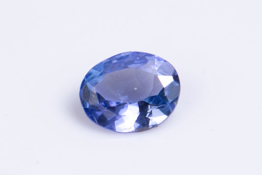 Танзанит 0.23ct, овална шлифовка