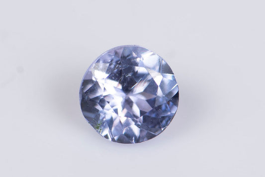Танзанит 0.26ct 3.7mm кръгла шлифовка