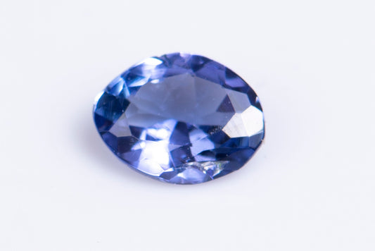 Танзанит 0.26ct, овална шлифовка